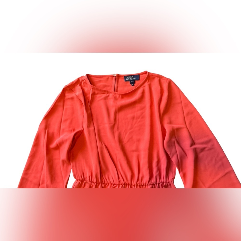 DONNA MORGAN bell sleeve minidress 
Size M - Picture 3 of 8
